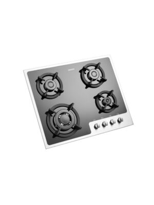 گاز رومیزی چهار شعله شیشه‌ای استیل البرز مدل G 4652S