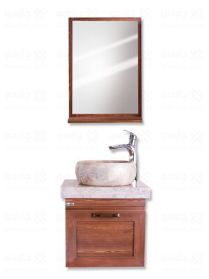 ست کابین روشویی و آینه باکس چارسو مدل ریما S-50