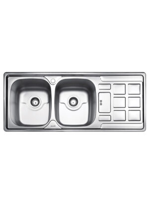سینک ظرفشویی فانتزی توکار بیمکث مدل BS920