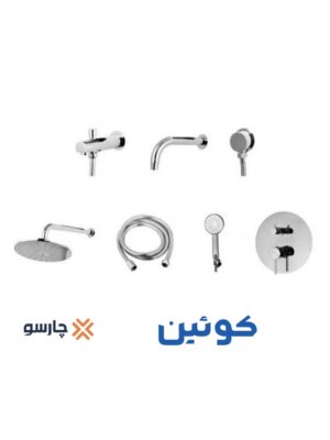 شیرآلات توکار کسری سری کوئین گرد Queen (Round)