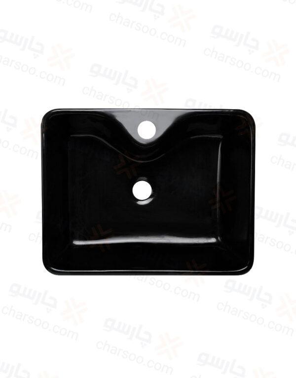 روشویی روکابینتی گاتریا مدل GSF مشکی
