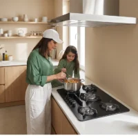 اجاق گاز صفحه ای کن مدل پاردیک مشکی