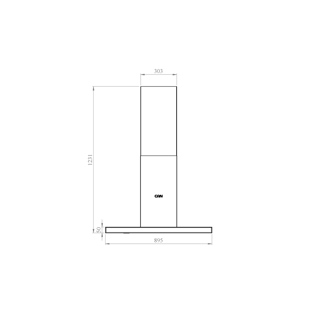 هود کن مدل 1430GI - جزیره (دو طرفه)