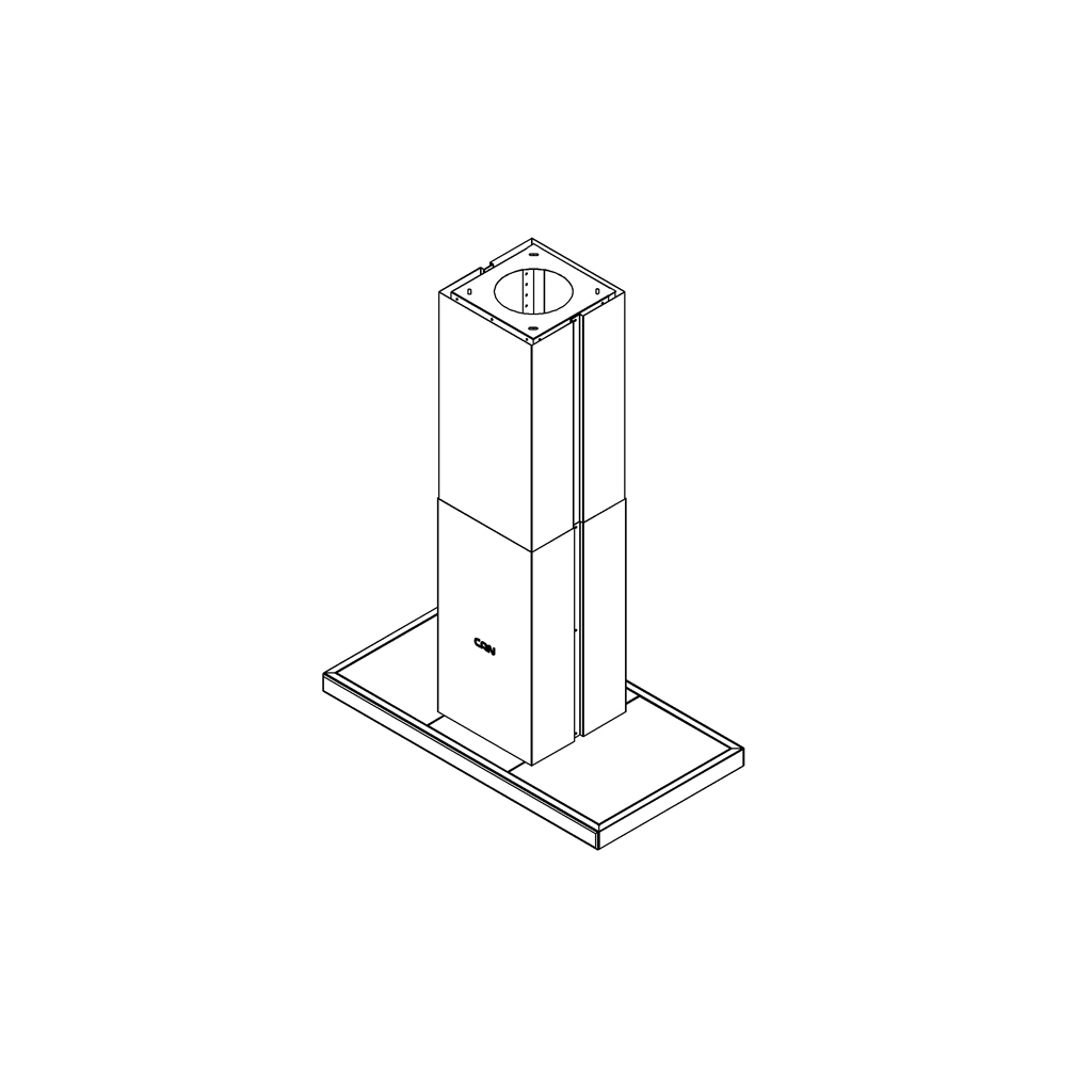 هود کن مدل 1430GI - جزیره (دو طرفه)