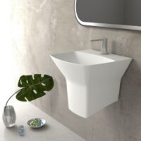 روشویی نیم پایه والهنگ گلسار مدل گاترین