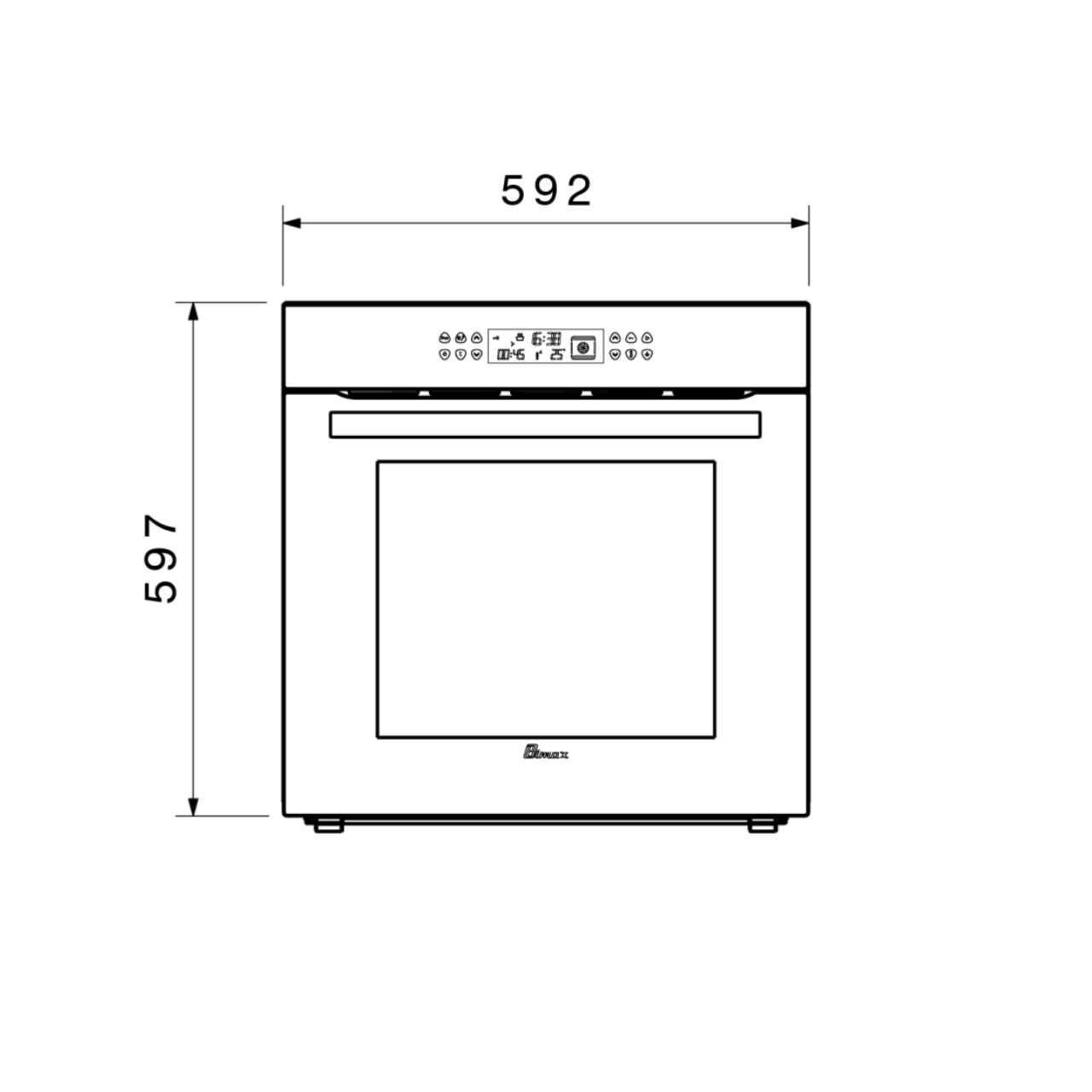 فر توکار برقی بیمکث مدل MF-0020