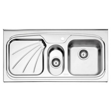 سينک ظرفشویی روکار استیل البرز مدل 610/60