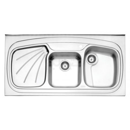 سينک ظرفشویی روکار استیل البرز مدل 614