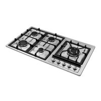 اجاق گاز صفحه ای اخوان مدل G-133-S-HE