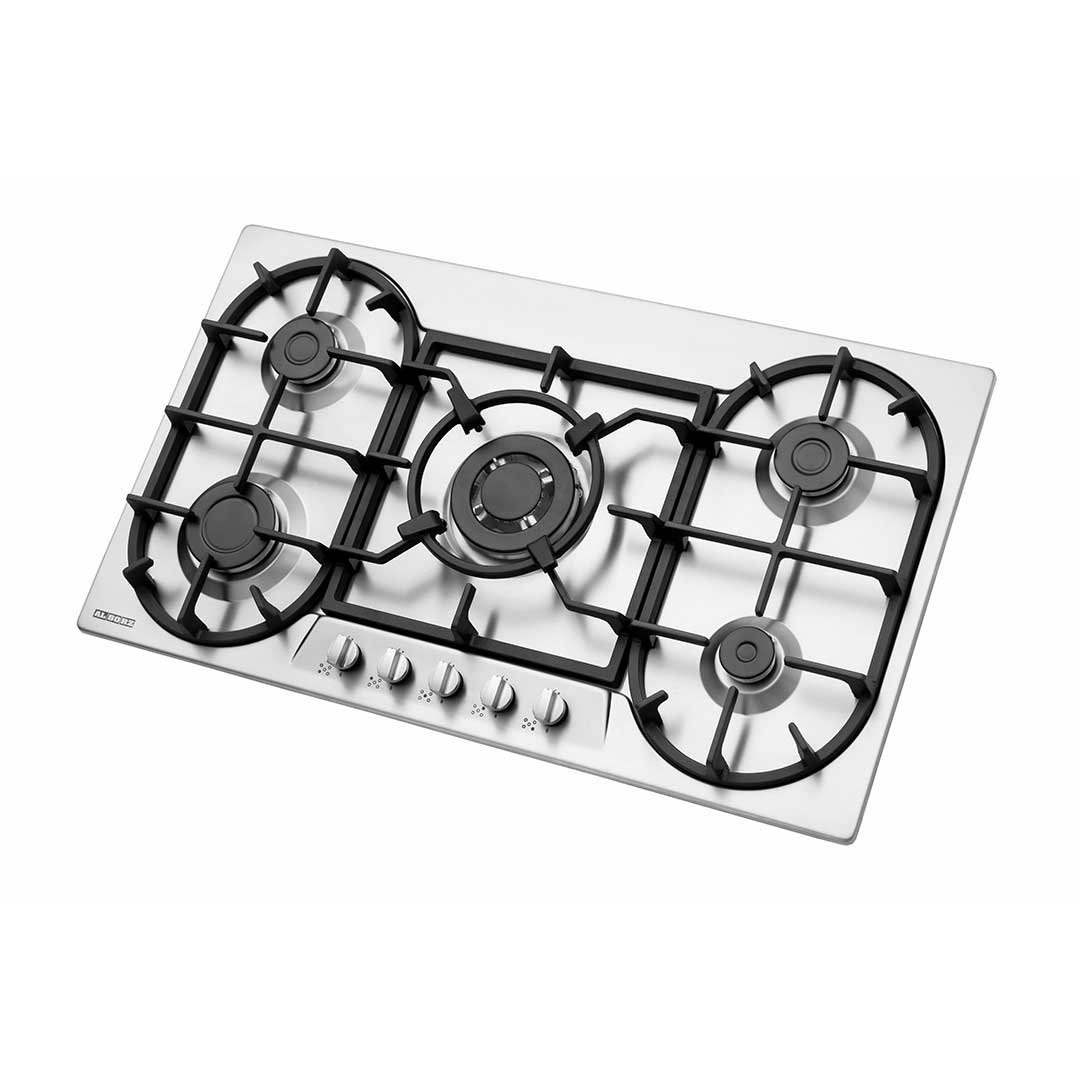 اجاق گاز صفحه ای استیل البرز مدل S 5955 با قطعات ایرانی