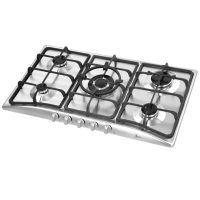 اجاق گاز صفحه ای استیل اخوان مدل GI-13