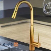 شیر ظرفشویی شاوری کسری مدل آتوسا طلایی مات