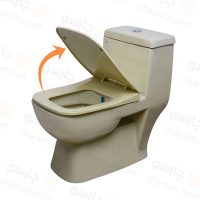 توالت فرنگی گاتریا مدل ساترون بژ