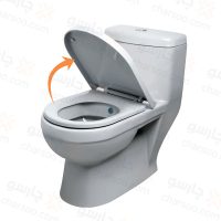 توالت فرنگی گاتریا مدل گاتریا طوسی