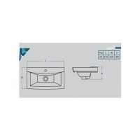 روشویی روکابینتی گلسار مدل آسپن