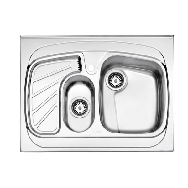 سينک ظرفشویی روکار استیل البرز مدل 608