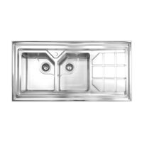 سینک ظرفشویی باکسی روکار اخوان مدل 325S