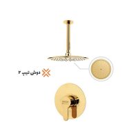 شیرآلات توکار درخشان سری آلفا طلایی