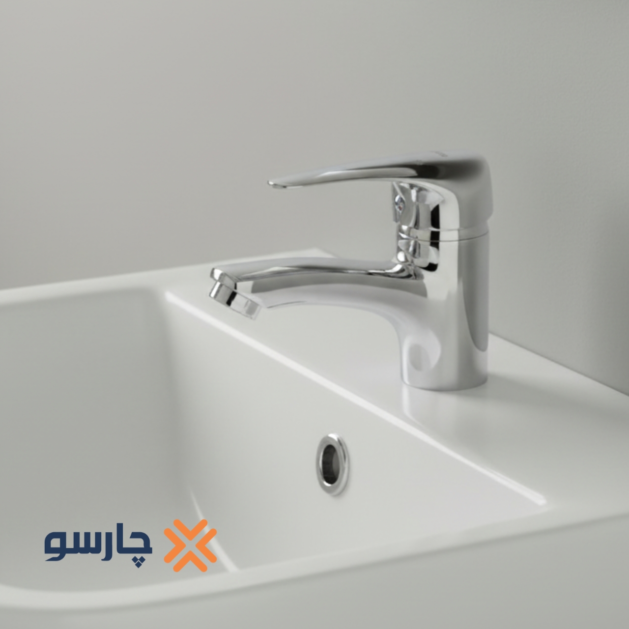 شیر روشویی کارون کروم