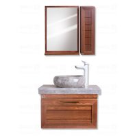 ست کابین روشویی و آینه باکس چارسو مدل سیروان