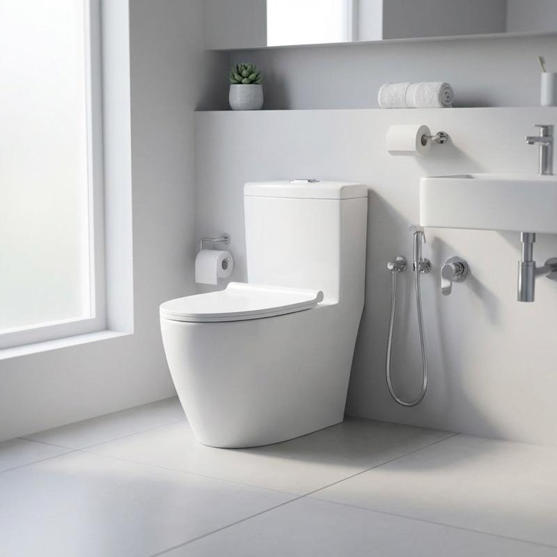 توالت فرنگی منوبلاک چینی کرد مدل آنتوریوم Anthurium