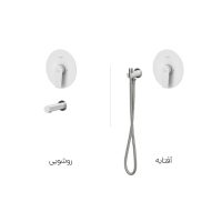 شیرآلات توکار کسری سری فیدل بیضی Fiddle (Ellipse)