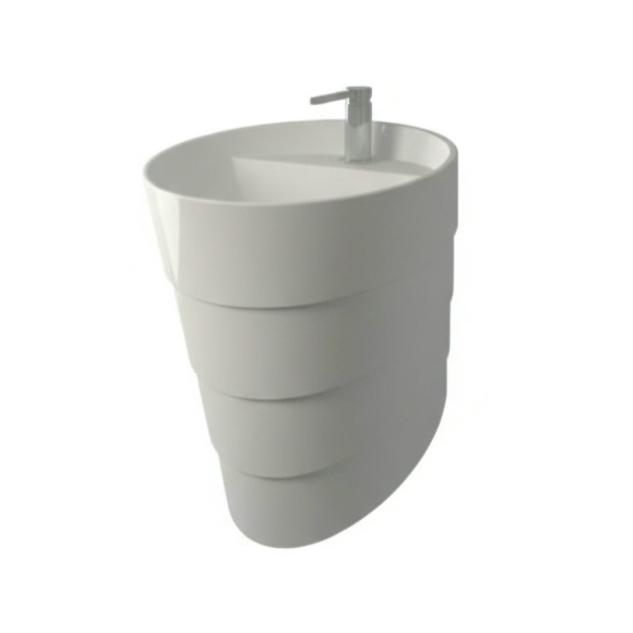 روشویی نیم پایه والهنگ گلسار مدل وینر