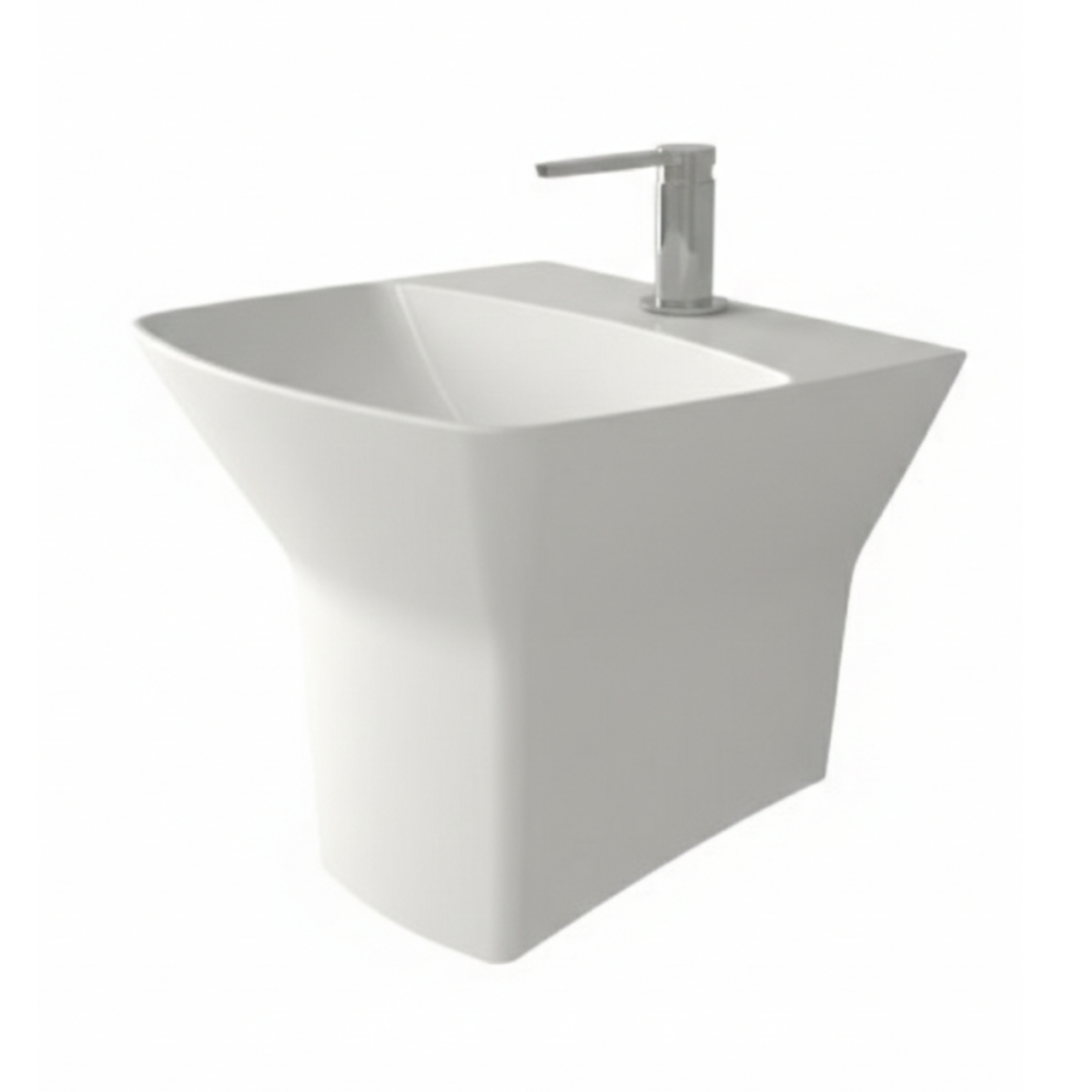 روشویی نیم پایه والهنگ گلسار مدل گاترین