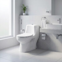 توالت فرنگی گاتریا مدل یولدوز سفید