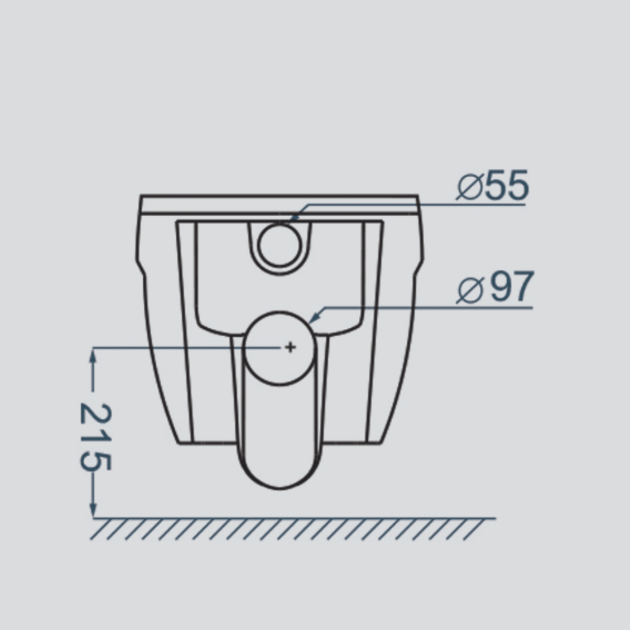 توالت فرنگی والهنگ گلسار مدل پلاتوس