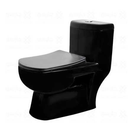 توالت فرنگی گاتریا مدل ژوپیتر مشکی