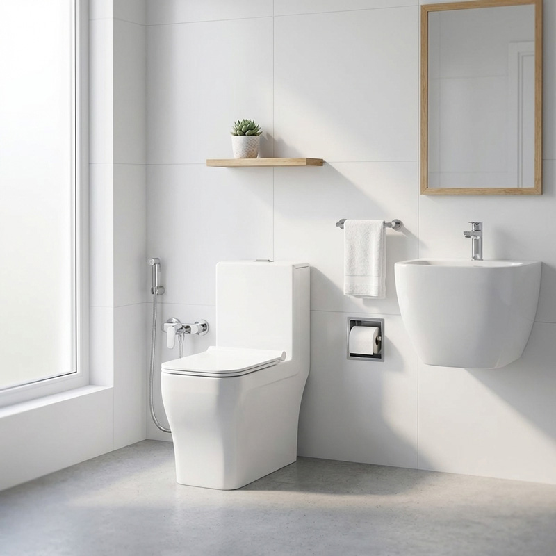 توالت فرنگی منوبلاک چینی کرد مدل آرتا