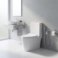 توالت فرنگی منوبلاک چینی کرد مدل آویسا