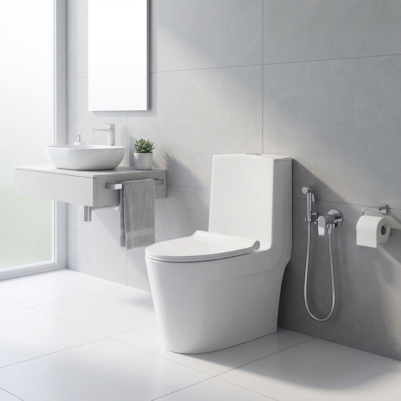 توالت فرنگی منوبلاک چینی کرد مدل آویسا