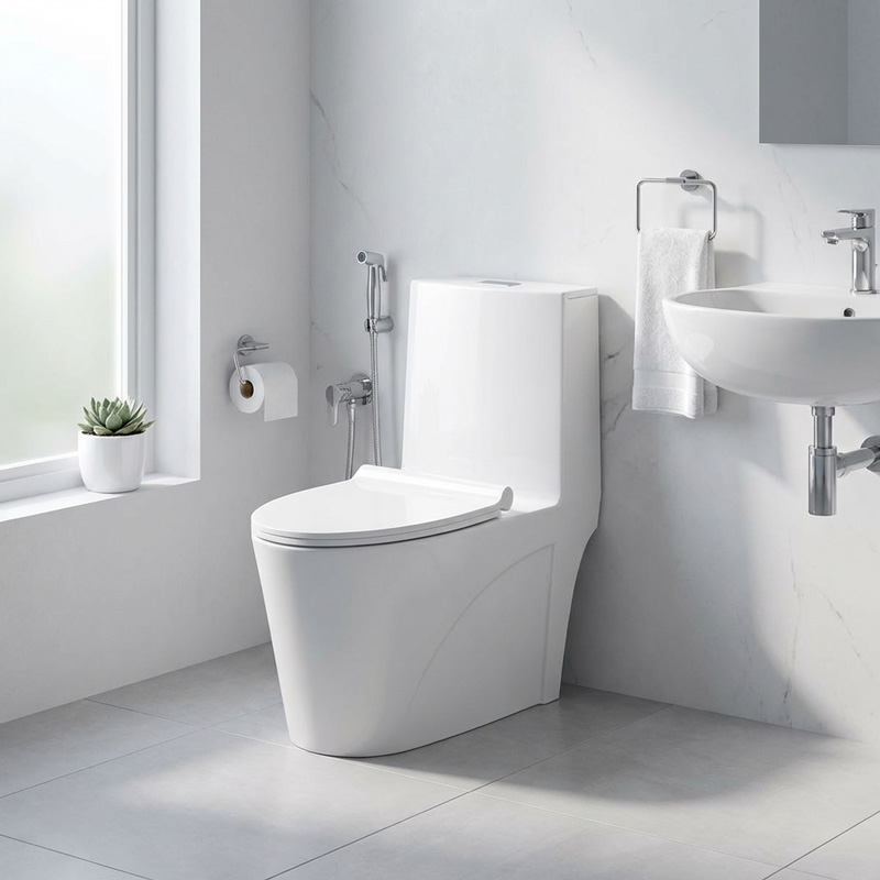 توالت فرنگی منوبلاک چینی کرد مدل آوینا