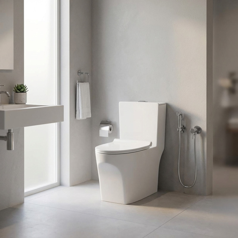 توالت فرنگی منوبلاک چینی کرد مدل لیندا