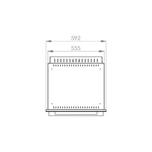 فر توکار برقی کن مدل E6598M