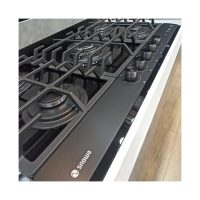 اجاق گاز شیشه ای پنج شعله اسنوا مدل هاب SG19598