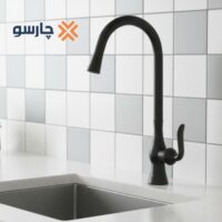 شیر ظرفشویی شاوری کسری مدل هما مشکی