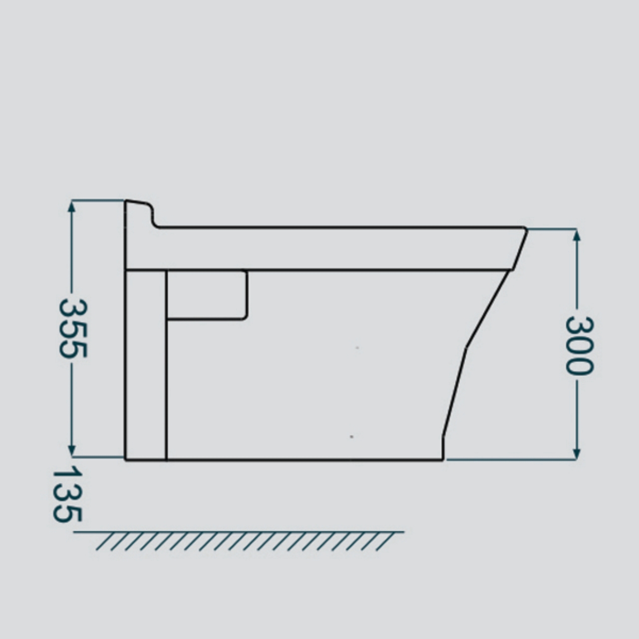 توالت فرنگی والهنگ گلسار مدل گاترین