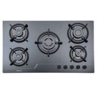 اجاق گاز صفحه ای شیشه‌ای استیل البرز مدل G 5961