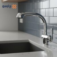 شیر ظرفشویی شلنگدار قهرمان مدل زدرا متحرک