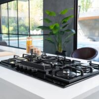 اجاق گاز صفحه ای بیمکث مدل DG2204 مشکی