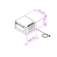 فر رومیزی کن مدل جولیا پلاس JULIA+