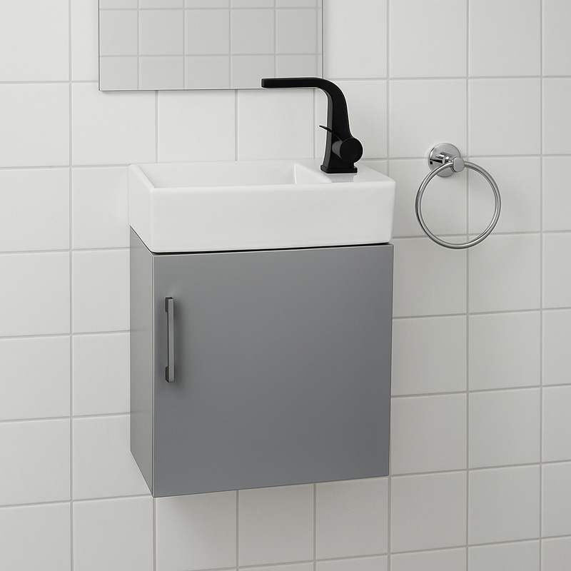 کابین روشویی چارسو مدل ریکو طوسی Rico 45