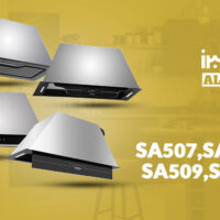 هود توکار مخفی استیل البرز سری S-A510 - S-A509 - S-A508 - S-A507