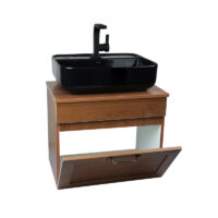 کابین روشویی چارسو مدل ترا بلک Tera Black 60