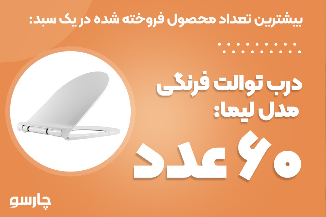 بیشترین تعداد محصول فروخته شده در یک سبد