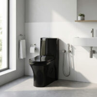 توالت فرنگی گاتریا مدل آرسیتا (Arsita) مشکی