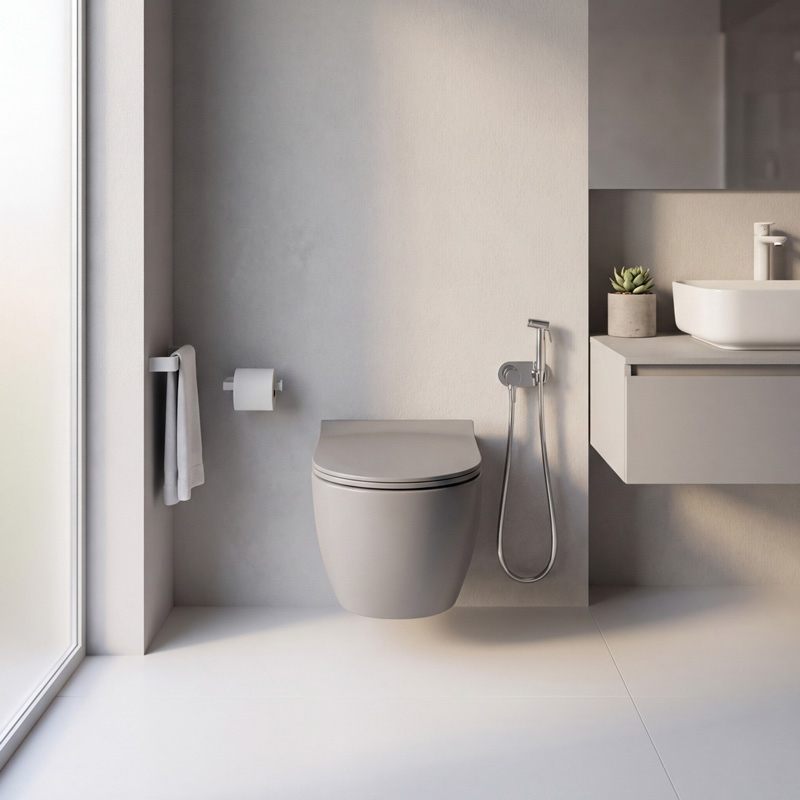 توالت فرنگی والهنگ گاتریا مدل لئو طوسی